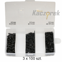 DK 070 - Zestaw pinów do mocowania grotów + organizer